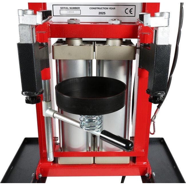 KS Tools Compresseur de ressort pneumatique fixe à double cylindre et support - 500.8845