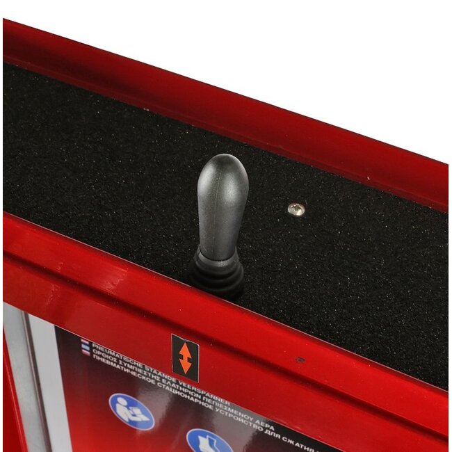 KS Tools Pressurised air spring tensioner with double cylinder and base - 500.8845