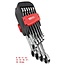 KS Tools GEARplus Combination ratcheting wrench set, 10 pcs  - 503.4250