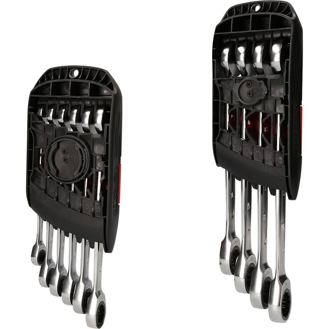 KS Tools Jeu de clés mixtes à cliquet GEARplus, 10 pcs - 503.4250