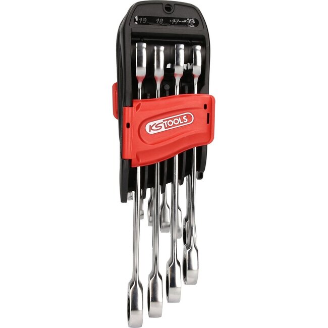 KS Tools Jeu de clés mixtes à cliquet GEARplus, 10 pcs - 503.4250