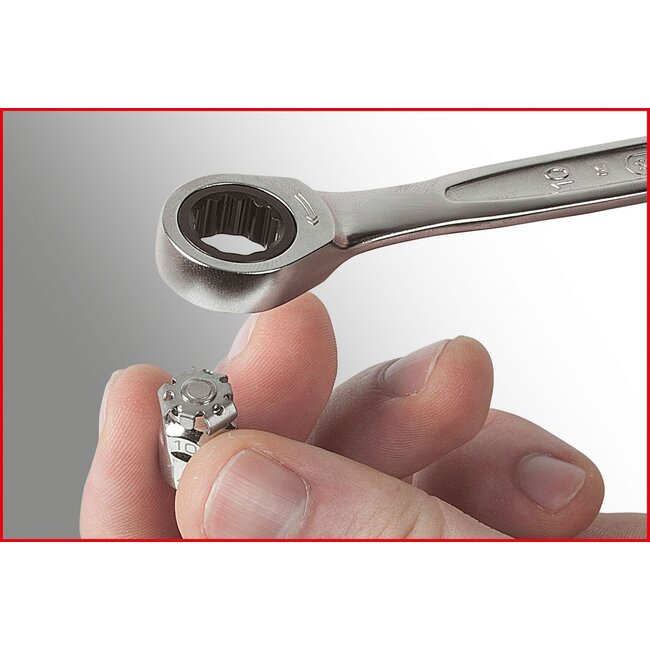 KS Tools GEARplus Ratelringsteeksleutelset - 16 - delig - 503.4266