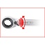 KS Tools 4 in 1 GEARplus reversing double ratchet ring spanner, 10x13x17x19mm - 503.4565
