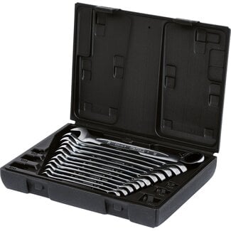 KS Tools GEARplus reversing combination ratcheting spanner set,12 pcs
