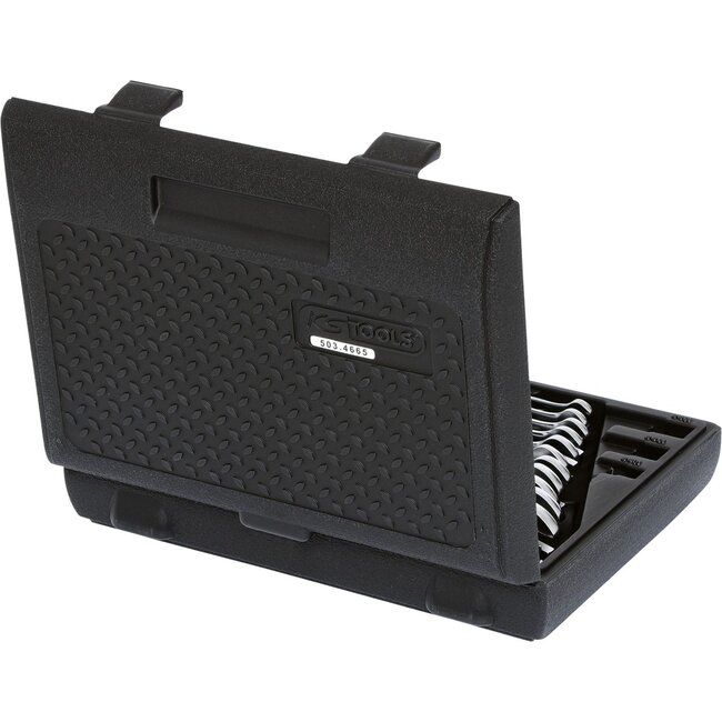 KS Tools Jeu de clés mixtes à cliquet réversible GEARplus,12 pcs - 503.4665