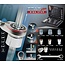 KS Tools GEARplus Ringstop reversing combination ratcheting spanner set, 30 pcs, with adaptors - 503.4960