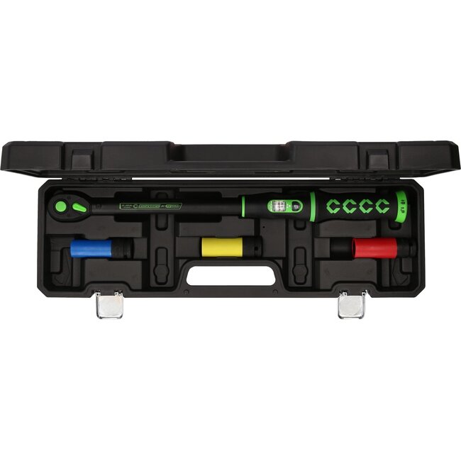 KS Tools 1/2" COMPETITION Momentsleutel-gereedschapset 20-200Nm - 4 - delig - 512.0010