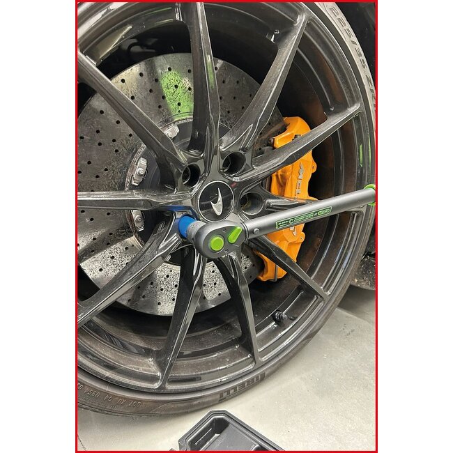 KS Tools 1/2" COMPETITION torque wrench toolkit with reversible ratchet head, 20-200Nm, 4 pcs - 512.0010