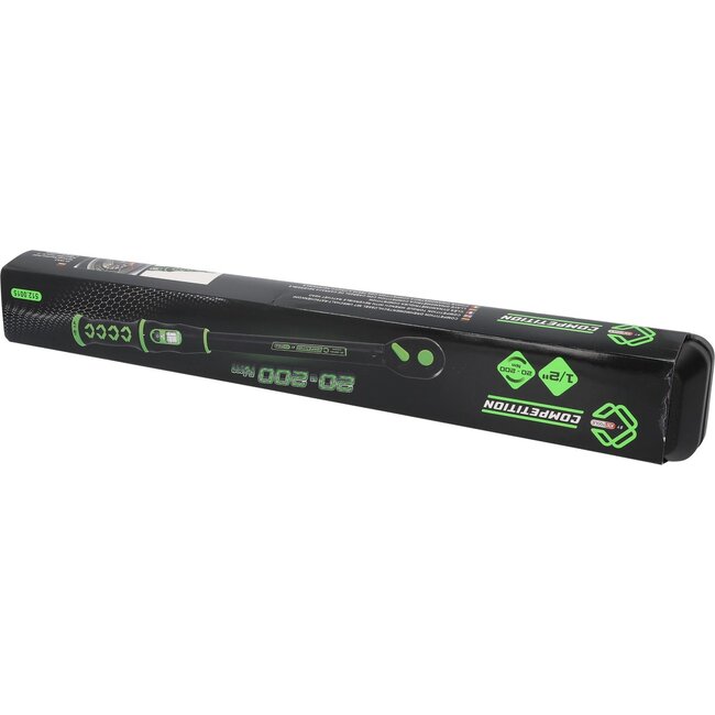 KS Tools 1/2" COMPETITION Momentsleutel met omschakelbare ratelkop - 20-200Nm - 512.0015