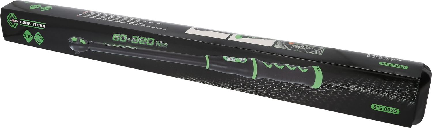 KS Tools 1/2" COMPETITION Momentsleutel met omschakelbare ratelkop - 60-320Nm - 512.0025, foto 4 van 6