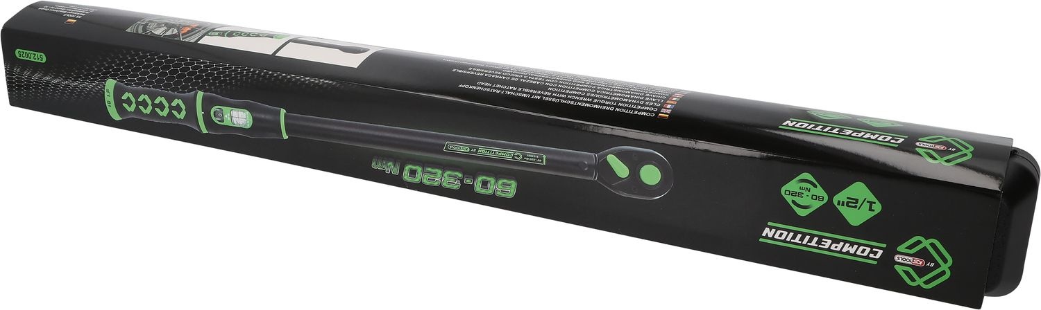 KS Tools 1/2" COMPETITION Momentsleutel met omschakelbare ratelkop - 60-320Nm - 512.0025, foto 5 van 6