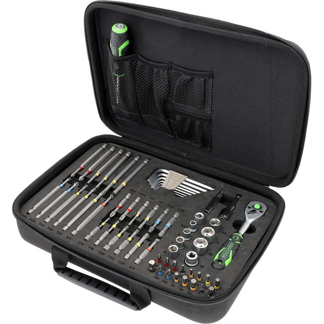 KS Tools COMPETITION mini bit socket set, 60 pcs - 512.0062