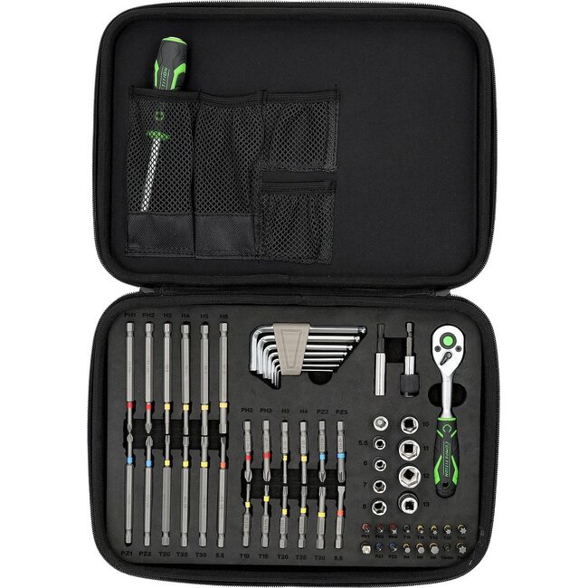 KS Tools COMPETITION mini-bit-doppenset - 60 - delig - 512.0062