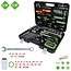 KS Tools COMPETITION 1/4" + 1/2" Universal tool kit set, 106 pcs - 512.0107