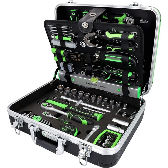 KS Tools COMPETITION 1/4" + 1/2" Universal tool kit set, 145 pcs - 512.0145