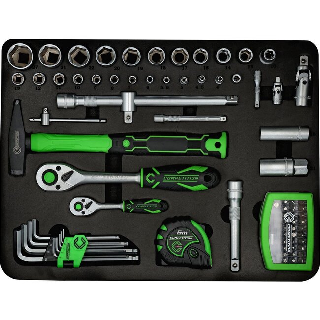 KS Tools COMPETITION 1/4" + 1/2" Universele-Gereedschapset - 145 - delig - 512.0145