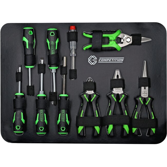 KS Tools COMPETITION 1/4" + 1/2" Universal tool kit set, 145 pcs - 512.0145