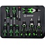KS Tools COMPETITION 1/4" + 1/2" Universal tool kit set, 145 pcs - 512.0145