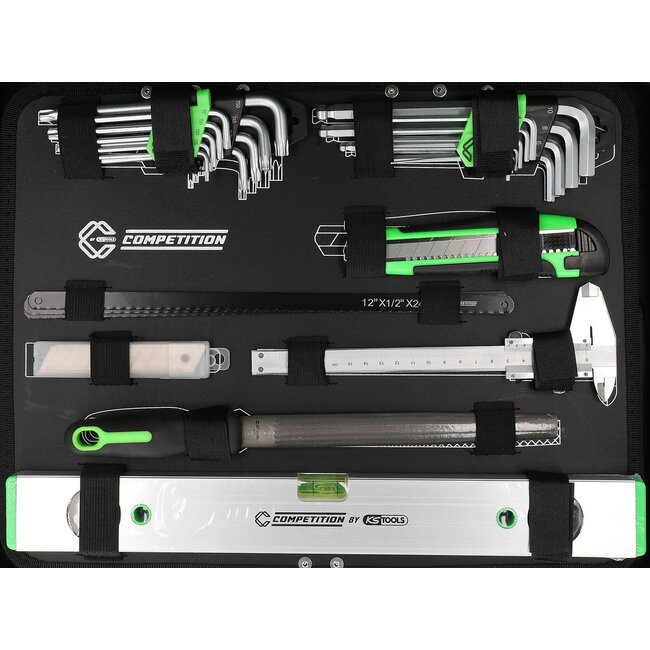 KS Tools COMPETITION 1/4"+1/2" Universal-Werkzeug-Satz, 147-tlg - 512.0147
