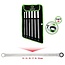 KS Tools COMPETITION Set of ratcheting wrenches, 6 pcs - 512.0205