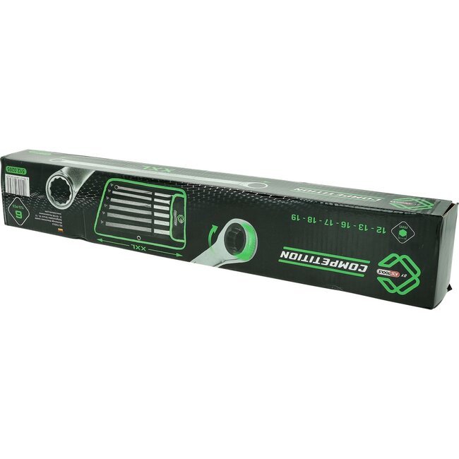 KS Tools COMPETITION Ratschenringschlüssel-Satz, 6-tlg - 512.0205
