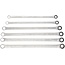 KS Tools COMPETITION Jeu de clés polygonales à cliquet, 6 pcs - 512.0205