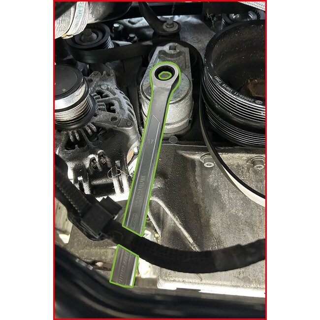 KS Tools COMPETITION Set of ratcheting spanners, 6 pcs - 512.0205