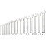 KS Tools COMPETITION Combination spanners set, 15 pcs - 512.0215