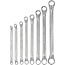 KS Tools COMPETITION Double ring wrench set, offset, 8 pcs - 512.0218