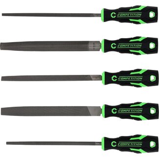 KS Tools COMPETITION Jeu de limes, 5 pcs