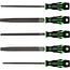KS Tools COMPETITION File set, 5 pcs - 512.0405