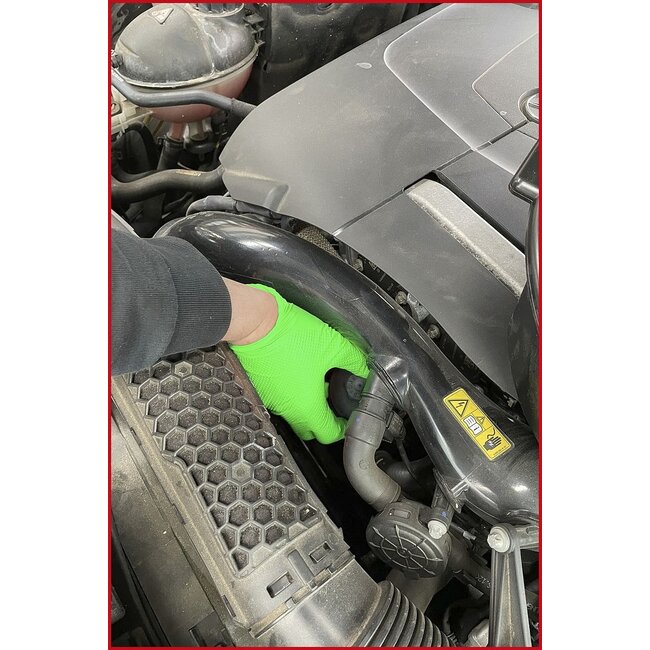 KS Tools COMPETITION handschoenen nitril - XL - doos 10x50 stuks - groen - 512.0464OP