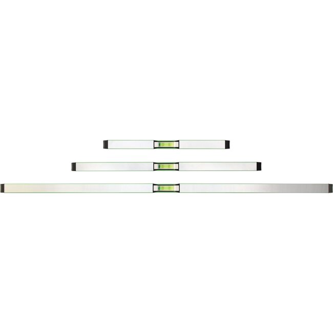 KS Tools COMPETITION spirit level set, 3-pcs, 400 + 600 + 1000 mm - 512.0510