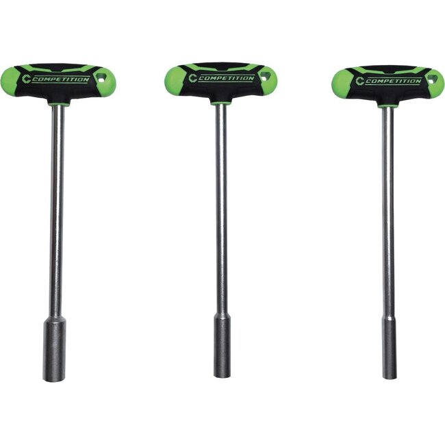 KS Tools COMPETITION T-handle socket screwdriver set, 3-pcs, 8 – 13 mm - 512.0603