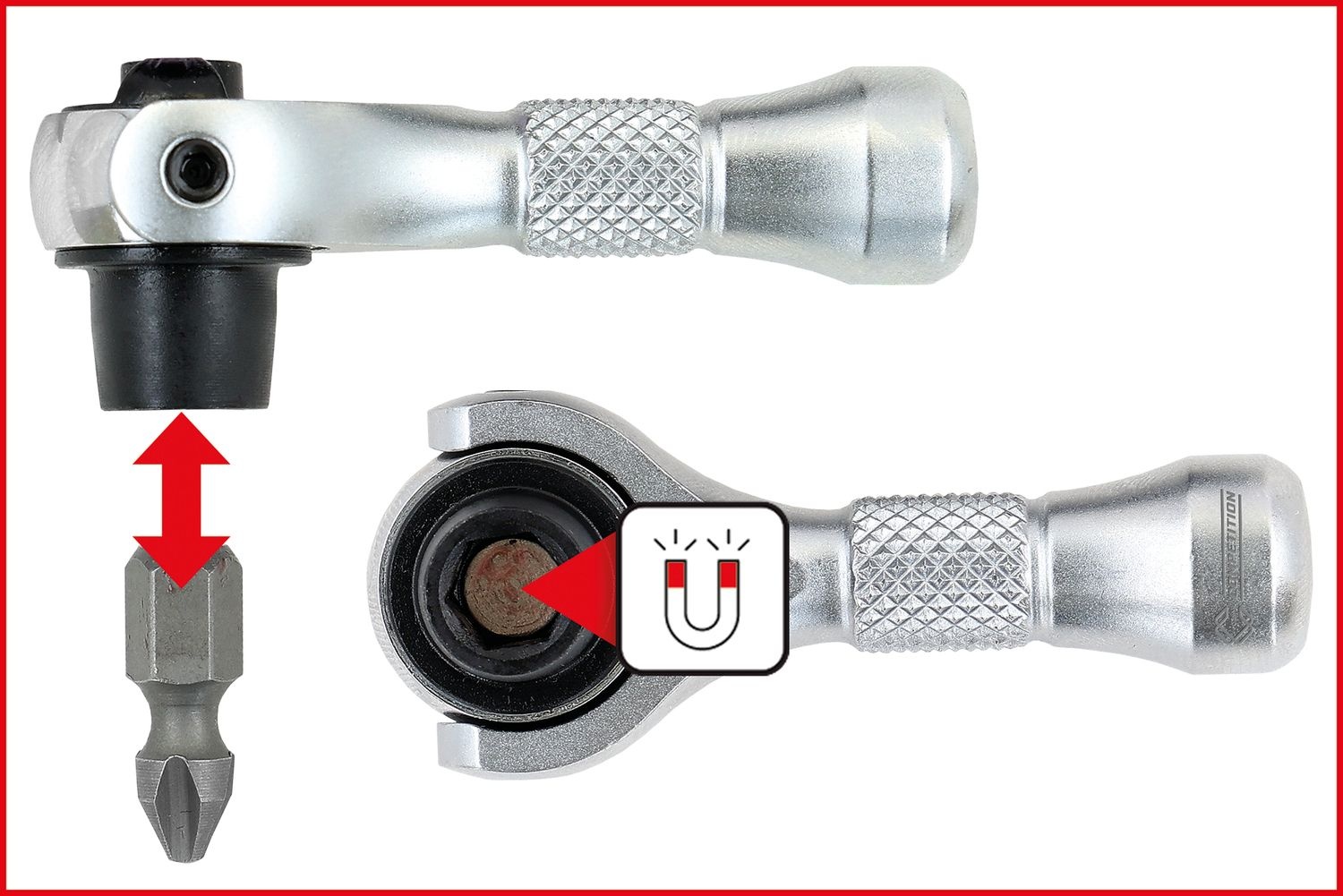 KS Tools 1/4" micro ratelset - 2 dlg - 512.1414, foto 5 van 6