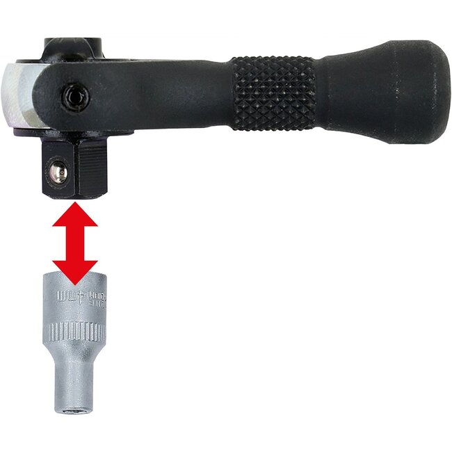 KS Tools 1/4" micro ratelset - 2 dlg - 512.1414