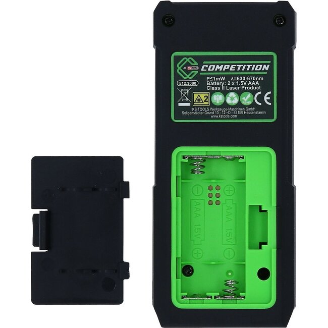 KS Tools COMPETITION Mètre laser jusqu’à 70 m - 512.3000