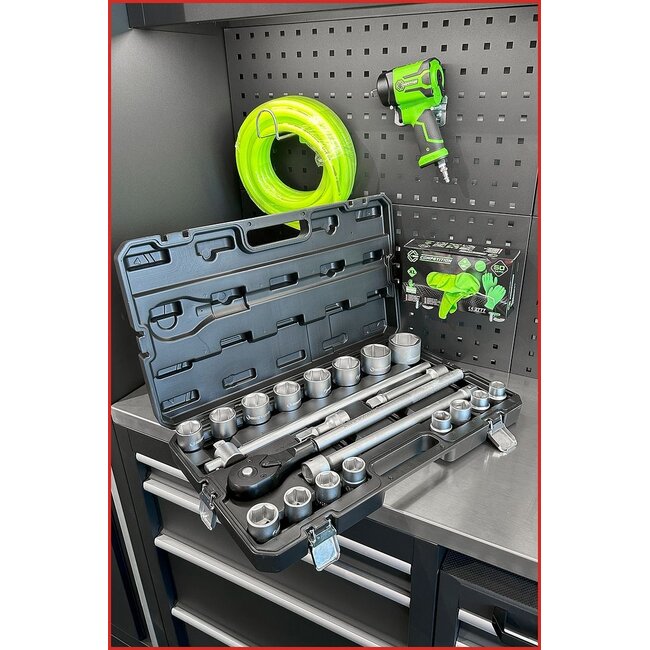 KS Tools COMPETITION 3/4" Coffret de douilles, 21 pcs – 512.3421