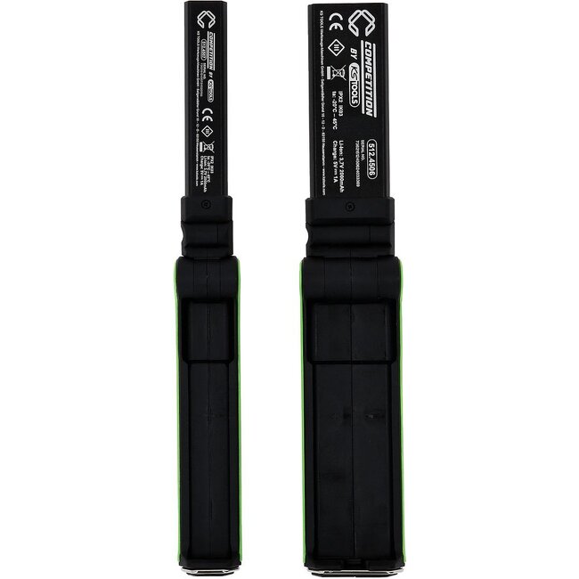 KS Tools COMPETITION LED-Arbeitslampen-Set 2-tlg, dimmbar, mit Powerbank - 512.4505
