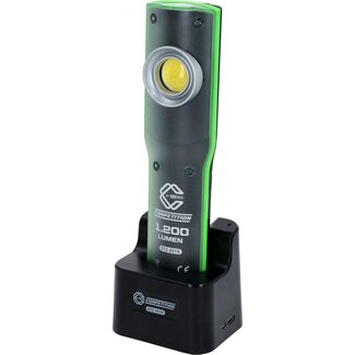 KS Tools COMPETITION LED work lamp, dimmable, 1200 lumens, with charging station