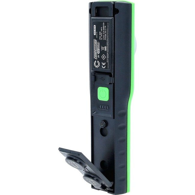 KS Tools COMPETITION LED work lamp, dimmable, 1200 lumens, with charging station - 512.4510