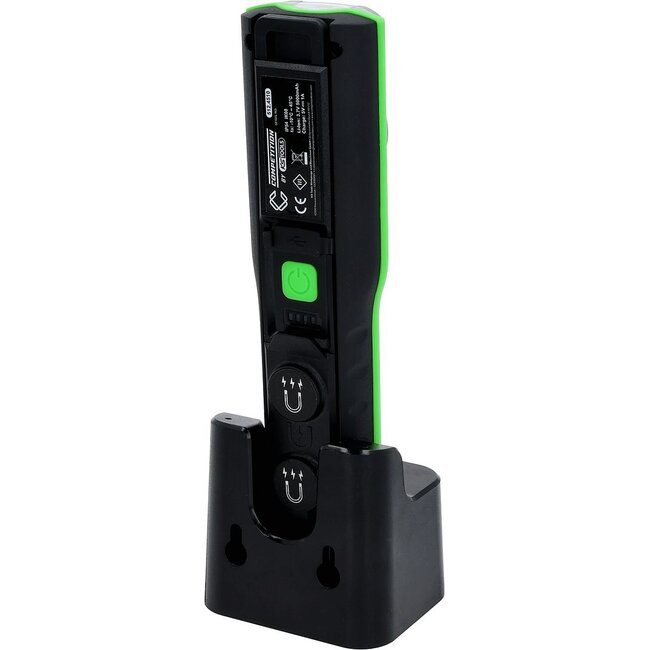 KS Tools COMPETITION LED-Arbeitsleuchte, dimmbar, 1200 Lumen, mit Ladestation - 512.4510