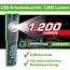 KS Tools COMPETITION LED-Arbeitsleuchte, dimmbar, 1200 Lumen, mit Ladestation - 512.4510