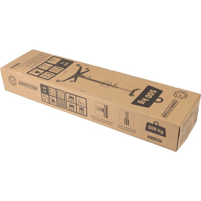 KS Tools COMPETITION Hydraulische V-bakkrik - 500 kg - 512.5005