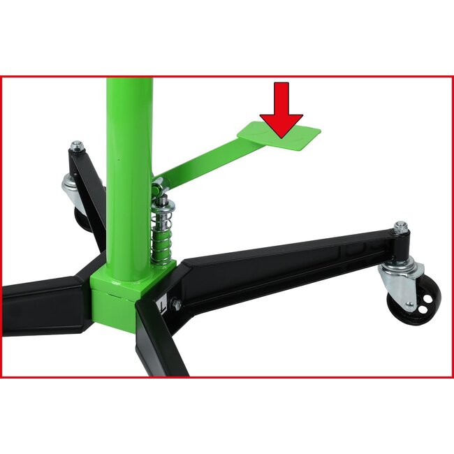 KS Tools COMPETITION Hydraulic transmission jack, 500 kg - 512.5005