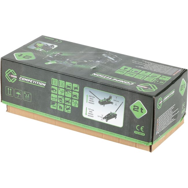 KS Tools COMPETITION Stalen-werkplaatskrik - 2000 kg - 512.5010