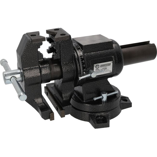 KS Tools Étau multifonctionnel COMPETITION 2-en-1, 5", pivotant sur 360° - 512.5060