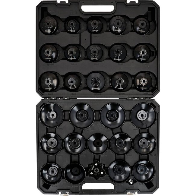 KS Tools COMPETITION 3/8" Oil filter wrench set, 30 pcs - 512.5075