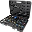 KS Tools COMPETITION cooling system diagnostic kit, 27 pcs - 512.5085