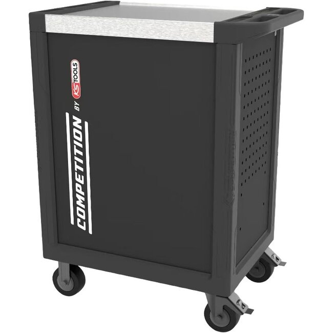 KS Tools COMPETITION Werkstattwagen mit 8 Schubladen und 341 Premium-Werkzeugen - 512.5341